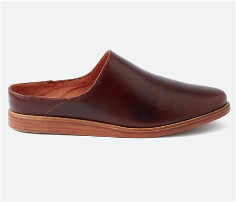 large size custom mens mule shoes